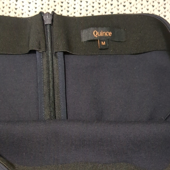 Navy Quince Skirt Pencil Size Medium - Picture 3 of 9